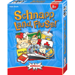 Amigo 07930 - Schnapp, Land, Fluss! - Kartenspiel