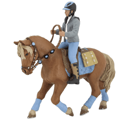 Papo 52008 - Spielfigur - Junger Reiter, 8cm