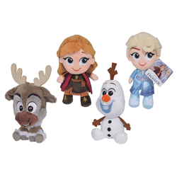 Disney Frozen 2 - Chungy Puppen 4-fach Sortiment