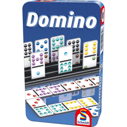 Domino - Mitbringspiel in Metalldose