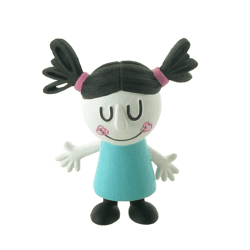Das Farbenmonster - Nuna - Farbenmonster Spielfigur