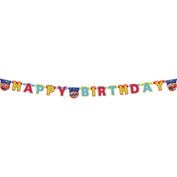 Disney Cars Formula - 1 Happy Birthday Banner