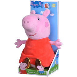 Simba 109261009 - Peppa Pig: Plüschfigur Peppa mit Sound