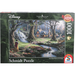 Disney, Schneewittchen - 1000 Teile Puzzle (Thomas Kinkade)