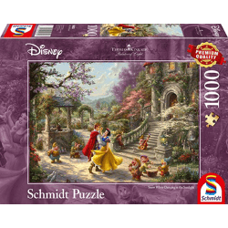 Disney, Schneewittchen - Tanz mit dem Prinzen - 1000 Teile Puzzle (Thomas Kinkade)