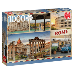 Jumbo Spiele 18862 - Grüße aus Rom - 1000 Teile Puzzle