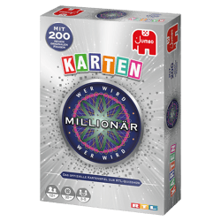 Jumbo Spiele 19777 - Wer wird Millionär? Kartenspiel