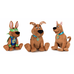 Scooby Doo - Plüschfiguren-Set 3-fach sortiert