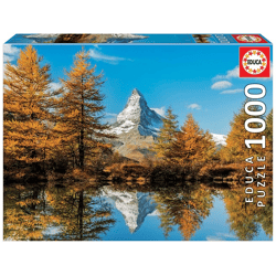 Educa Puzzle 9217973 - Matterhorn Mountain in Autumn - 1000 Teile Puzzle
