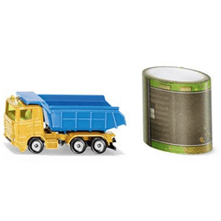 SIKU 1600 - Construction tipper with tape - Model car