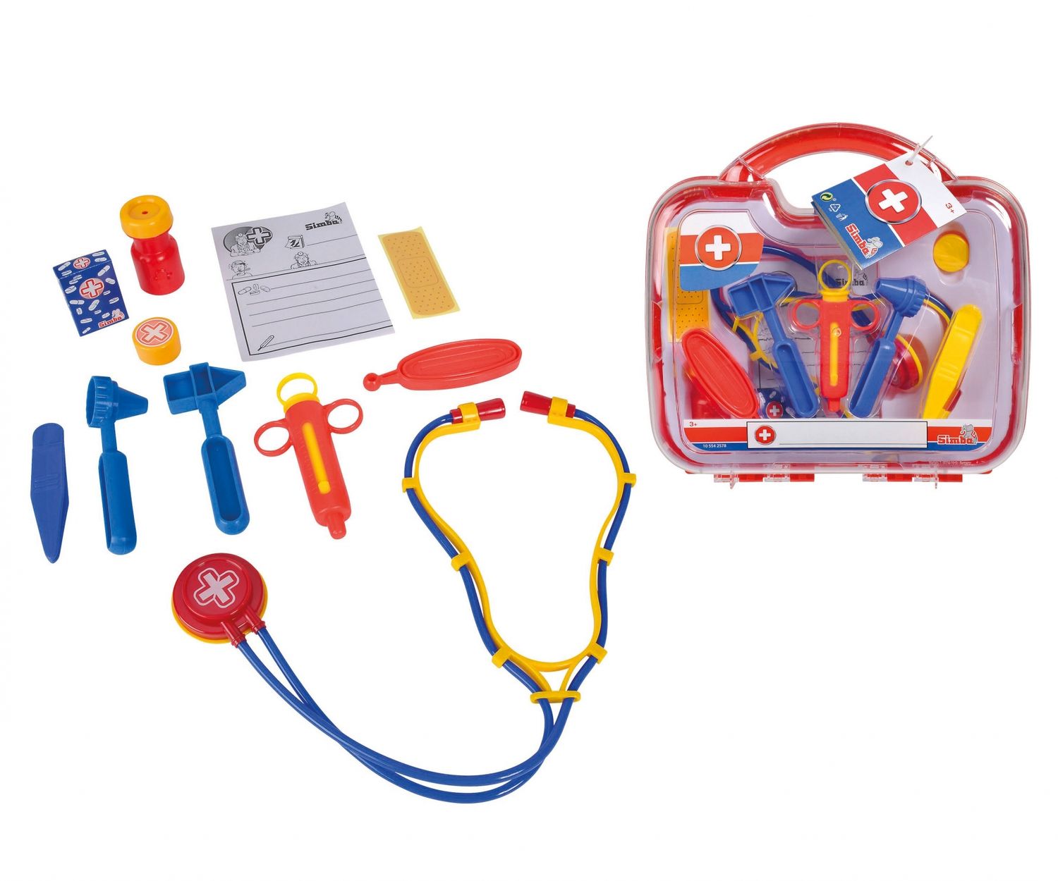 Simba Toys 105542578 - Gro&szlig;er Doktorkoffer