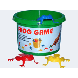 Frosch-Hüpfspiel, 2-sort. (Androni)