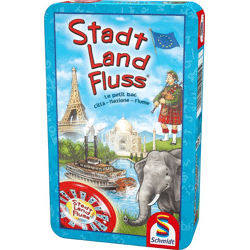 Stadt, Land, Fluss® - Mitbringspiel in Metalldose