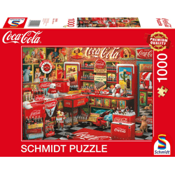 Coca Cola - Nostalgie-Shop - 1000 Teile Puzzle