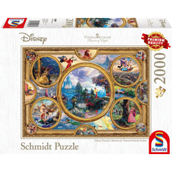 Disney, Dreams Collage - 2000 Teile Puzzle (Thomas Kinkade)