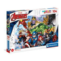 Clementoni 25718 - 104 Teile Puzzle - Avengers
