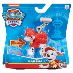 Spin Master 64429 - Paw Patrol Figur mit Rucksack