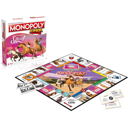 Winning Moves 47421 - Monopoly Junior: Spirit Riding Free - Brettspiel