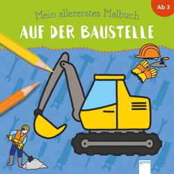 Malstudio  - Mein allererstes Malbuch. Auf der Baustelle