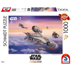 Lucas Film, The Mandalorian, The Escort - 1000 Teile Puzzle