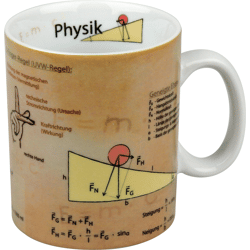 Knowledge mug physics (german) Mug / Cup - 490 ml