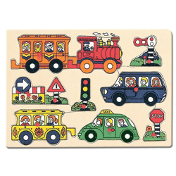 Bino & Mertens - Steckpuzzle, Verkehr