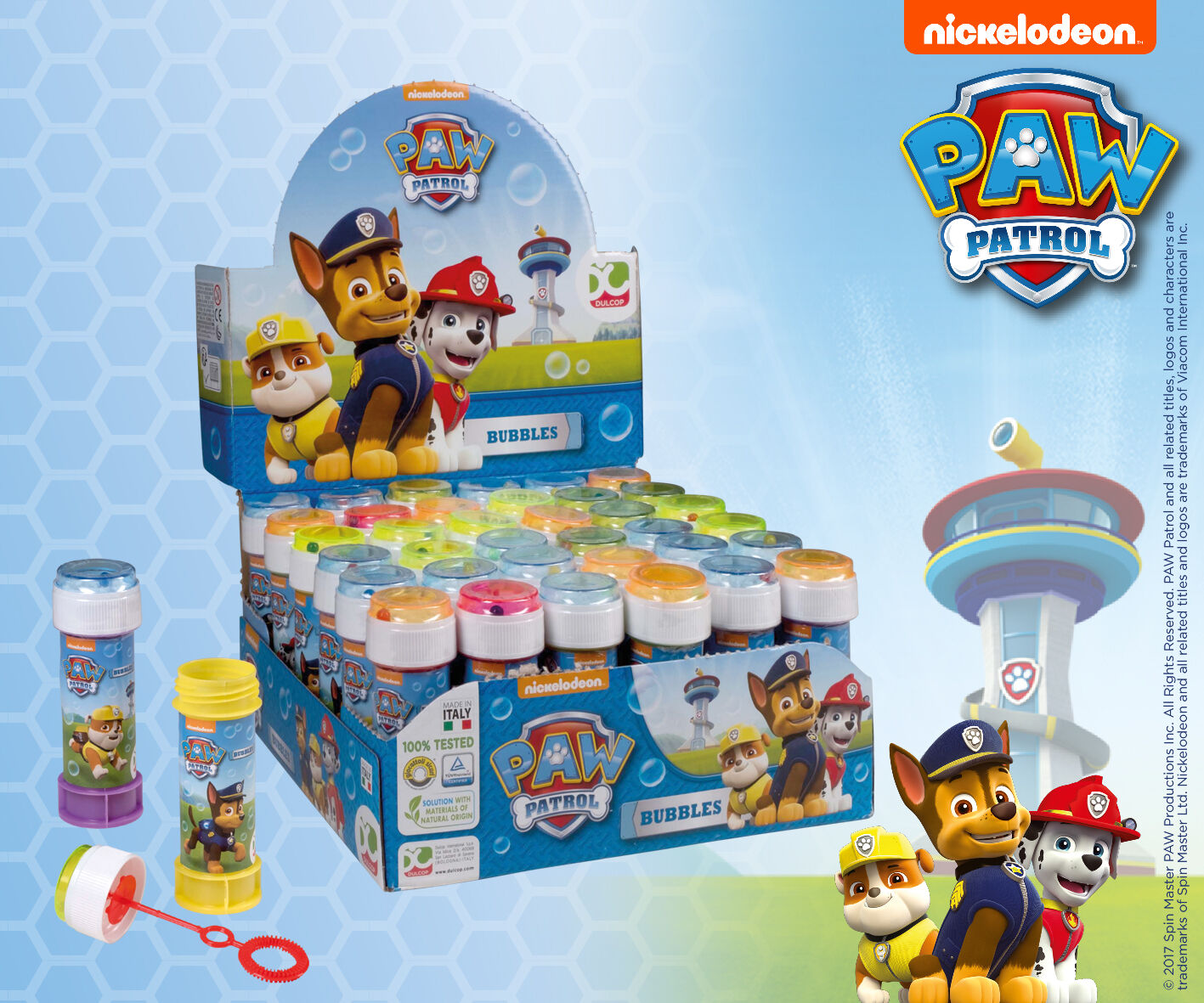 Happy People 86927 - Paw Patrol - Seifenblasen im Display