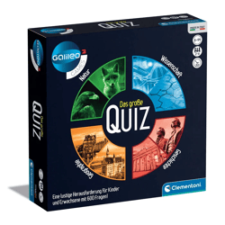 Clementoni 59301 - Galileo - Das große Quiz - Galileo Games