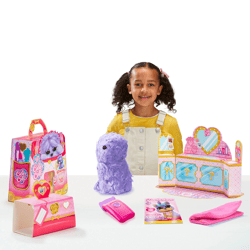 Little Live Pets - Scruff-a-Luvs: Cutie Cuts - purple - soft toy