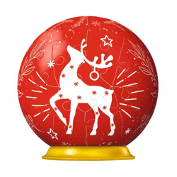 Reindeer - 3D Puzzle Ball - 54 pieces