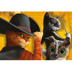 Der gestiefelte Kater - Der letzte Wunsch - 150 Teile Puzzle