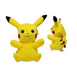 Pokemon Pikachu - Plüsch-Rucksack - 34 cm