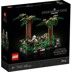 LEGO® 75353 - Star Wars™  Verfolgungsjagd auf Endor - Diorama (608 Teile)