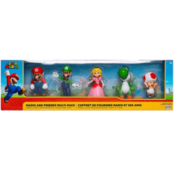 Super Mario - Mario and Friends - Sammelfiguren - 5-er Set