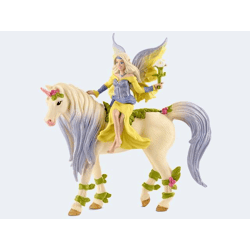 Schleich 70565 - bayala Sera mit Blüten Einhorn Spielfigur