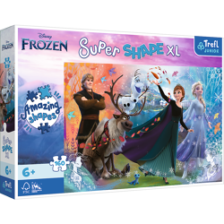 Disney Frozen / Die Eiskönigin - Junior Super Shape XL Puzzle 160 Teile