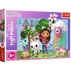 Gabby's Dollhouse - Puzzle 100 Teile