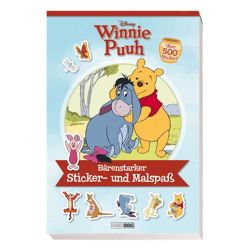 Disney Winnie Puuh: Bärenstarker - Sticker- und Malspaß Superstickerblock