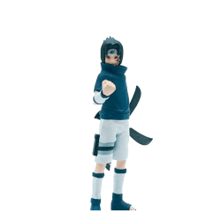 Naruto - Sasuke Spielfigur