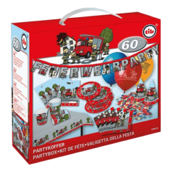 Feuerwehr - Party-Koffer für 8 Personen