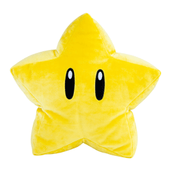 Tomy T12892 - Super Mario - Super Star Mega - Plüschfigur
