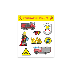 FEUERWEHR - Sticker Bogen