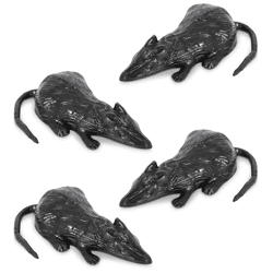 Deko-​Mäuse - 4 Stück - 5 cm