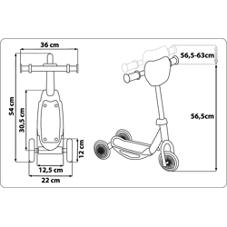 Paw Patrol Boys 3-Rad-Baby-Scooter 