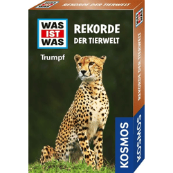 Kosmos 741914 - WAS IST WAS Trumpf: Rekorde der Tiere - Kartenspiel