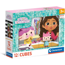 12 Teile Würfelpuzzle - Gabby's Dollhouse