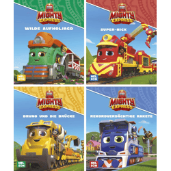 Mighty Express Pixi: 1-4 - 24 mini books in a display