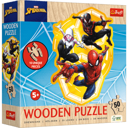 Marvel Spiderman - Holz Puzzle Junior 50 Teile