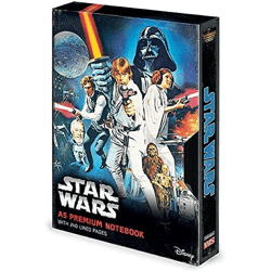 Star Wars - Eine neue Hoffnung VHS - A5 Premium Notizbuch
