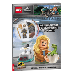 LEGO® Jurassic World™ - Rätselspaß in Jurassic World, m. 1 Beilage